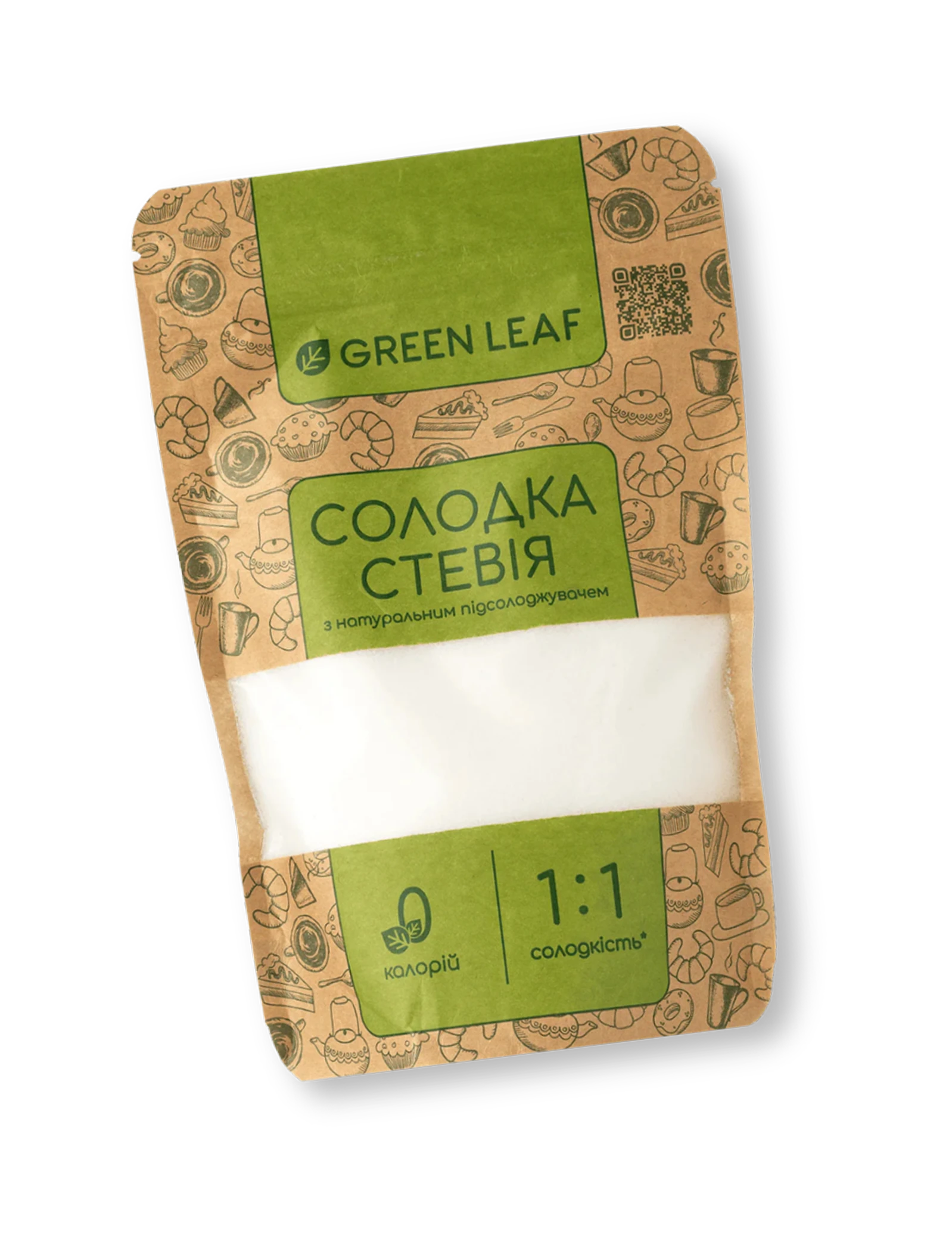Green Leaf stevia product packaging